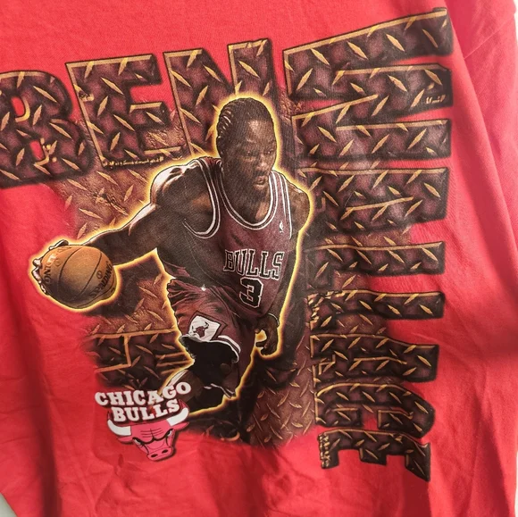 Nwt Chicaho Bulls Ben Wallace XL Graphic T-shirt - Picture 3 of 4